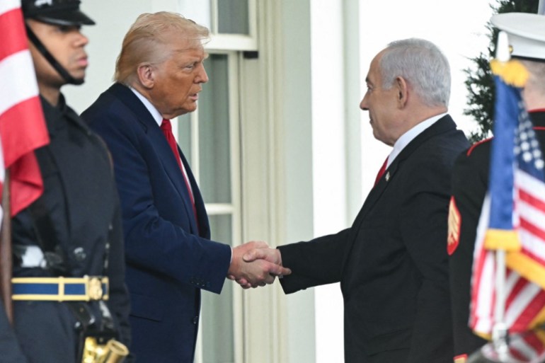 Donald Trump y Benjamin Netanyahu