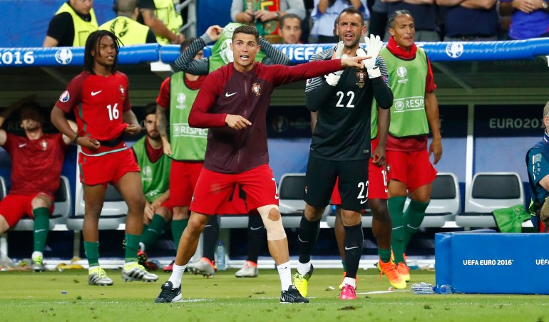 Fútbol - Portugal x Francia - EURO 2016 - Final - Stade de France, Saint-Denis, cerca de París, Francia - 10/7/16 