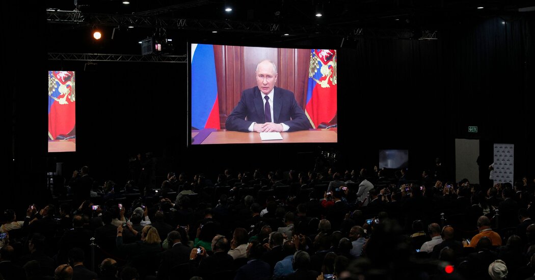 En la cumbre de los BRICS, Putin intenta conseguir apoyo