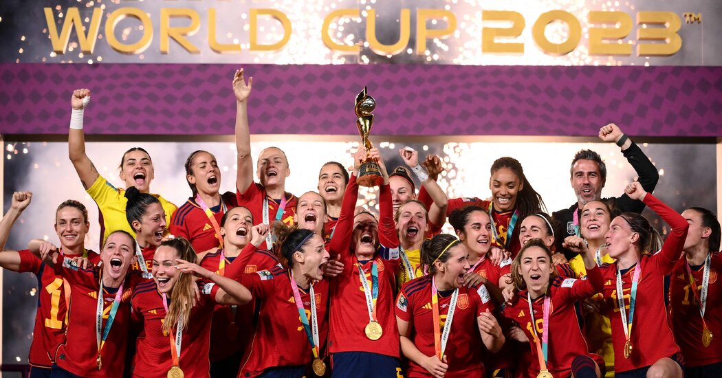 Final de la Copa Mundial Femenina España venció a Inglaterra y ganó su