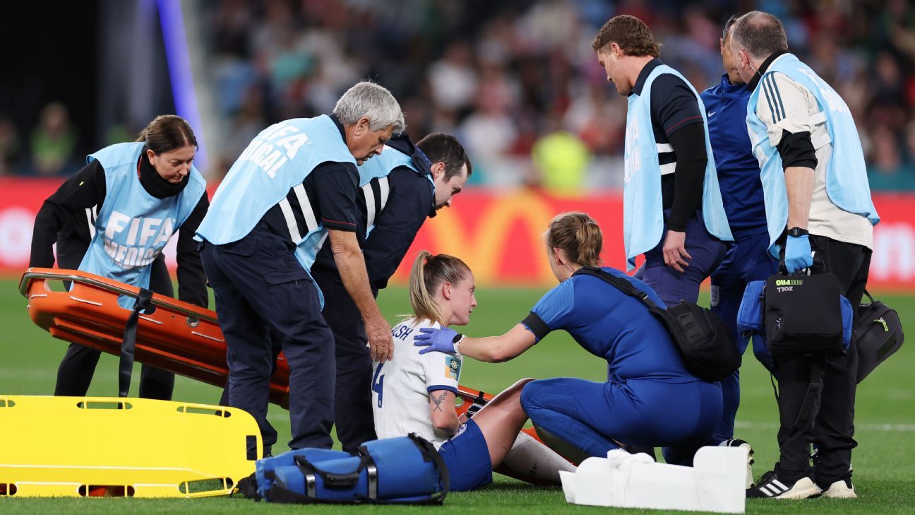 La inglesa Keira Walsh se recupera de una lesión en la rodilla