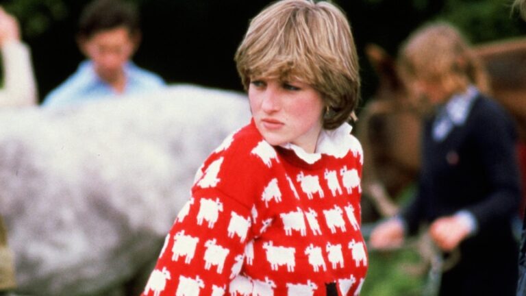 El suéter de la 'oveja negra' de la princesa Diana se vende por más de 2 millones de dólares