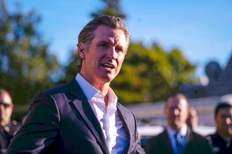 Gobernador Gavin Newsom