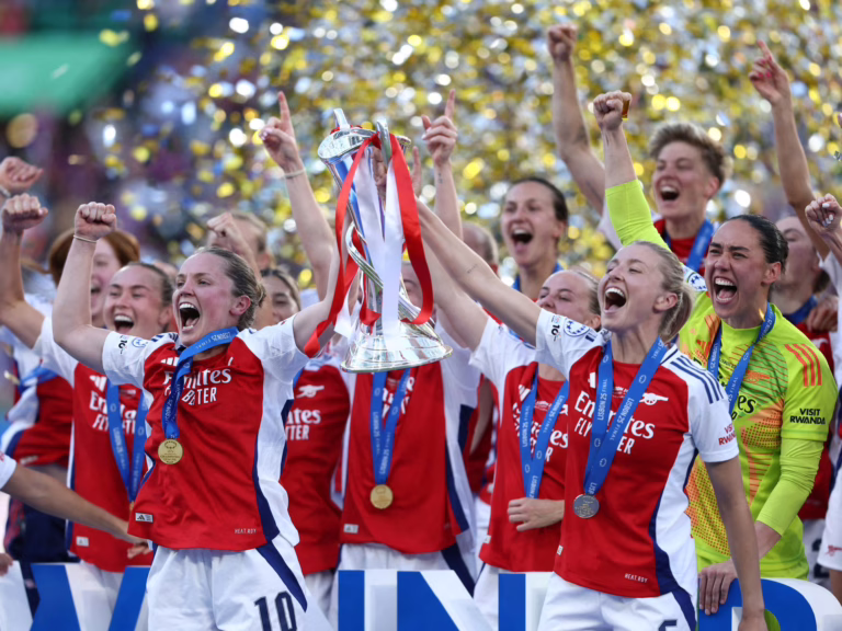 Arsenal aturdido el Barcelona para ganar la Liga de Campeones Femeninas | Noticias de fútbol