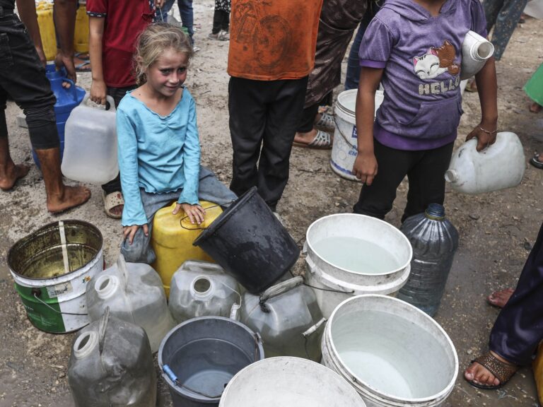 Crisis del agua sin precedentes en Gaza en medio de hambre inducida por israelí | Noticias de conflicto de Israel-Palestina