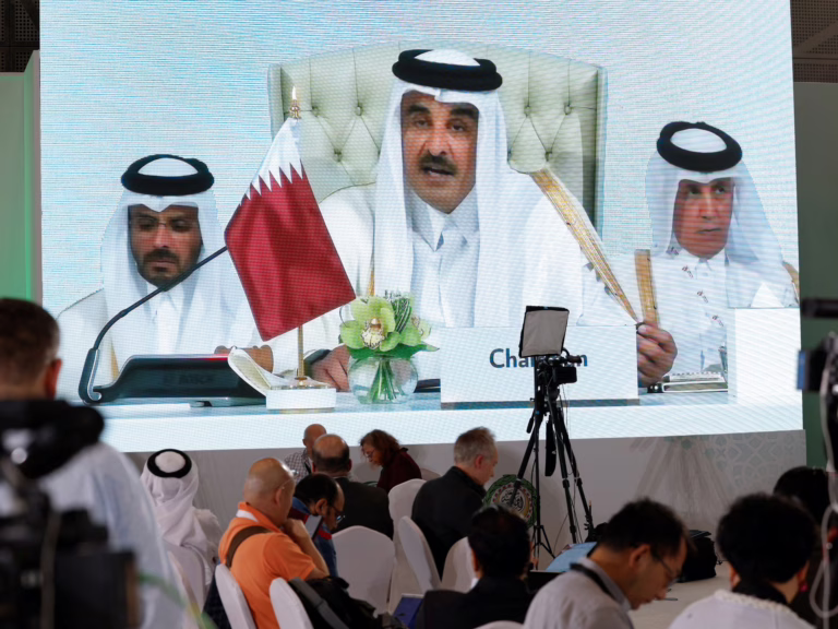 Cumbre árabe-islámica: el emir do Qatar promete 'confrontar a la agresión israelí' | Noticias de conflicto de Israel-Palestina
