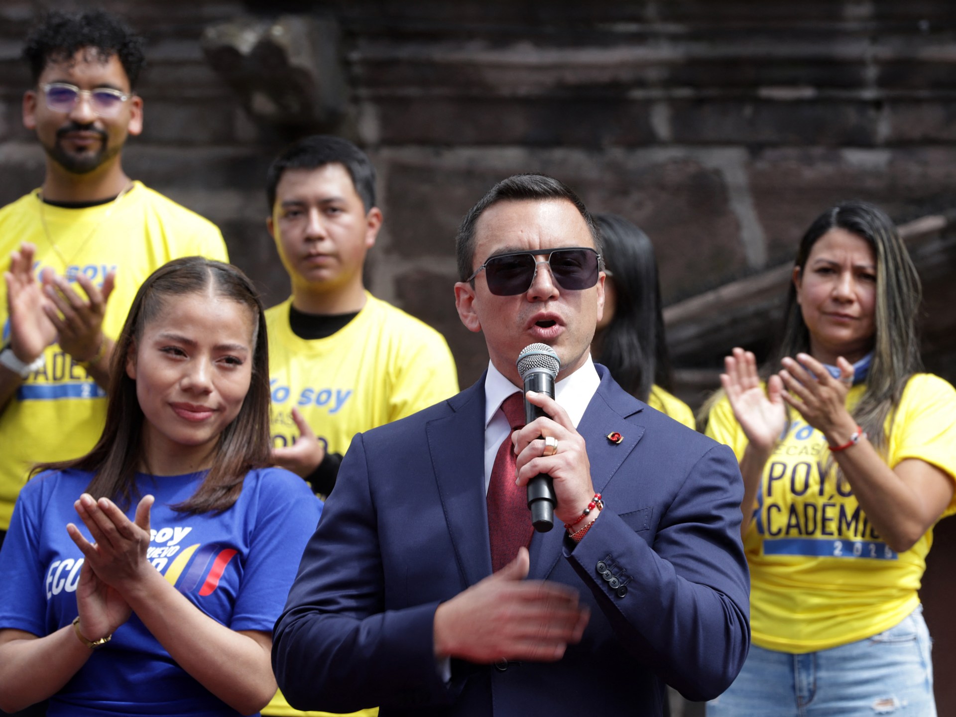 Daniel NOVOA, de Ecuador, juró una fecha límite, prometiendo una represión de pandillas | Noticias de elecciones