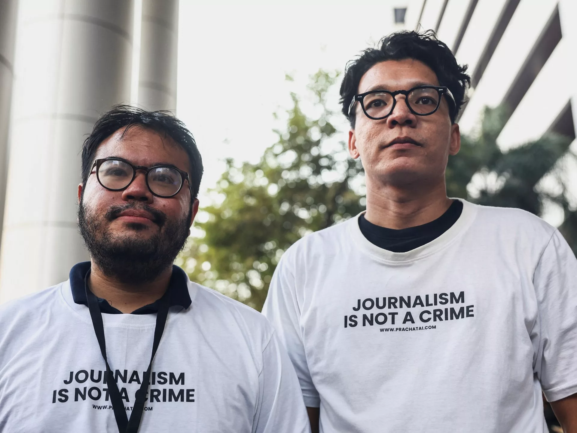 Dos periodistas tailandeses arrestados por informar sobre vandalismo en un templo |  Noticias de los tribunales