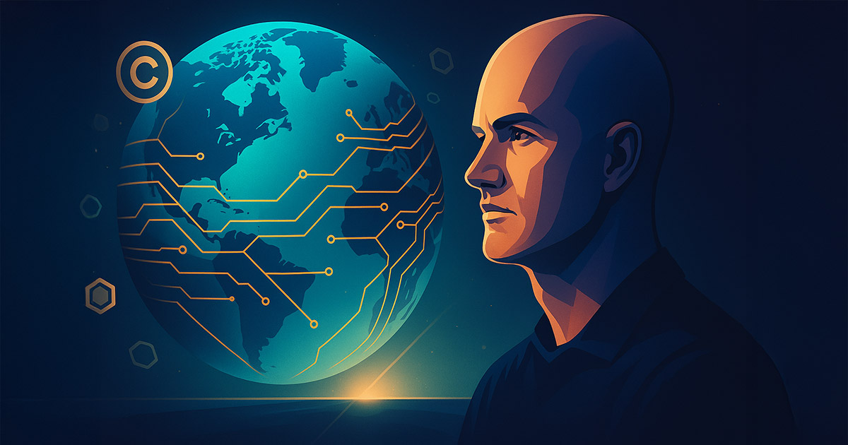 El CEO de Coinbase destaca 3 razones principales por las cuales el mundo necesita cifrado
