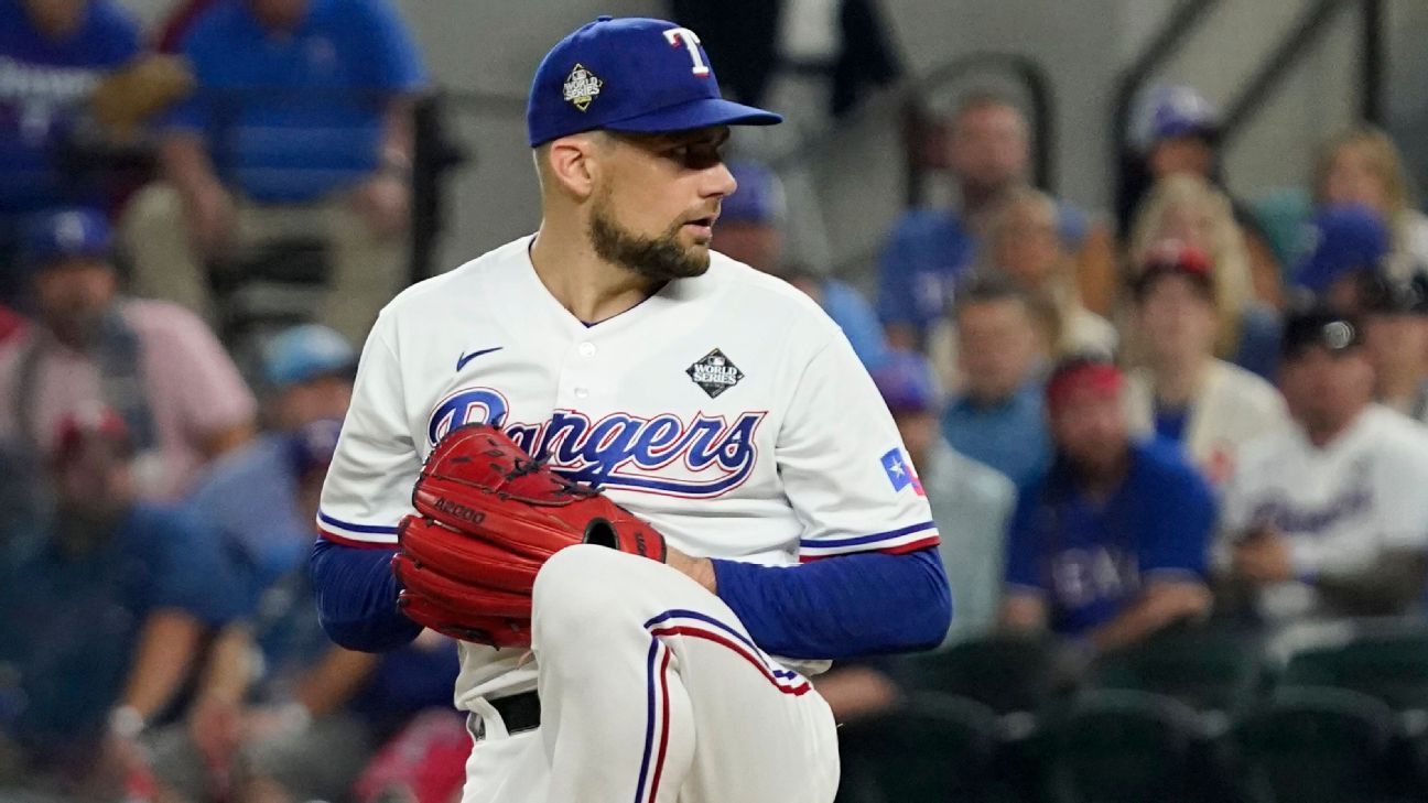 El RHP de los Rangers, Nathan Eovaldi, rechaza $20 millones y se convierte en agente libre