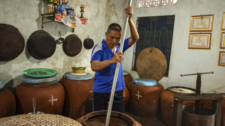 El cambio climático y la pesca excesiva amenazan la tradición de Vietnam de hacer salsa de pescado: NPR