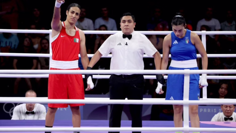 El campeón olímpico del boxeo Imane Khelif requiere la prueba de género para continuar luchando | Noticias de los Juegos Olímpicos