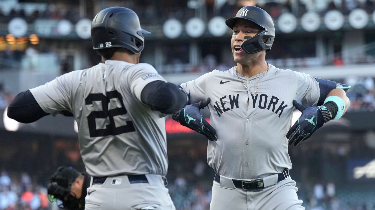 El dúo de los Yankees, Aaron Judge y Juan Soto, están arrasando en la MLB