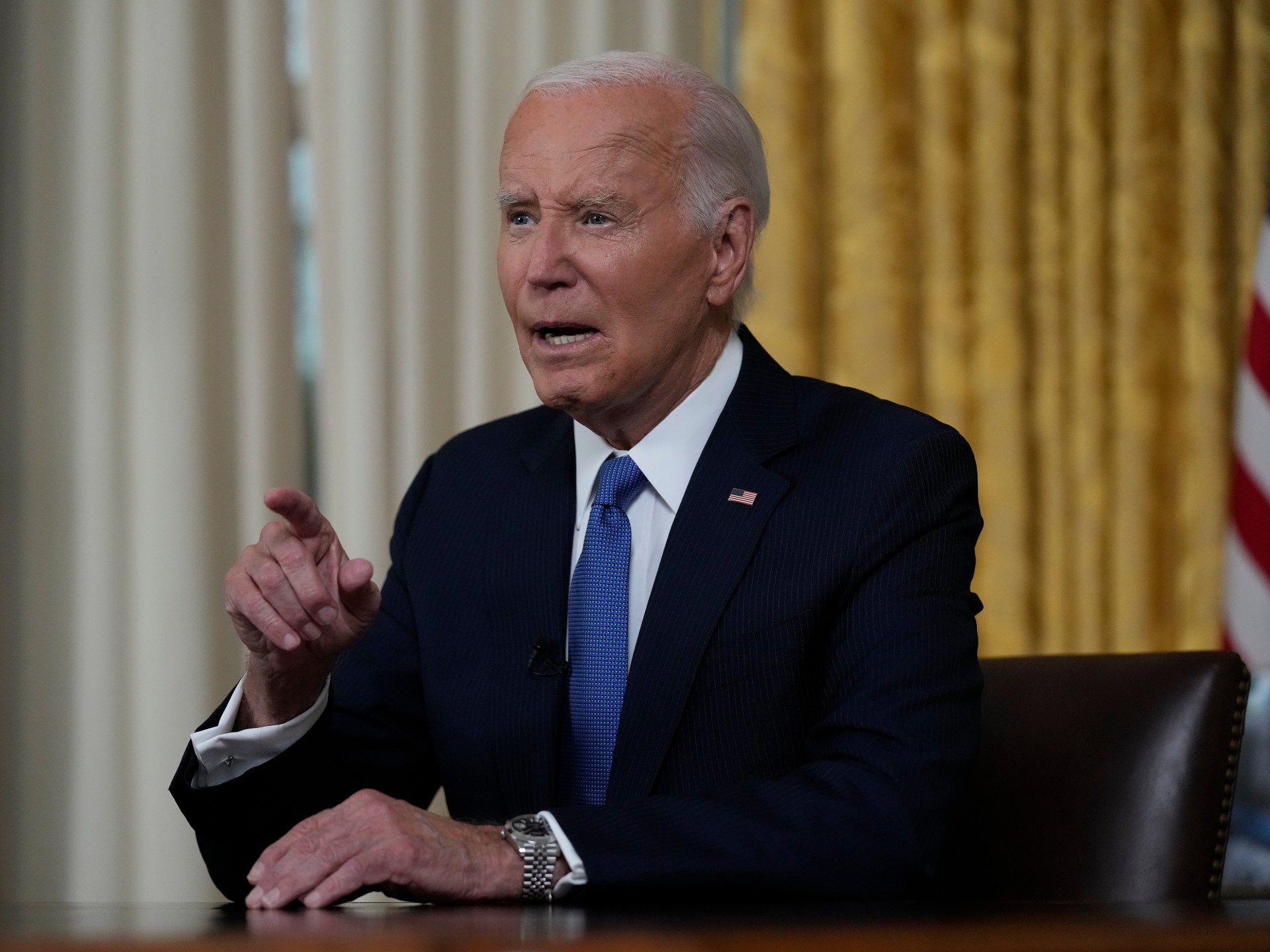 En su primera entrevista desde su salida, Biden dice que Trump es un peligro para EE.UU. | Noticias sobre las elecciones estadounidenses de 2024