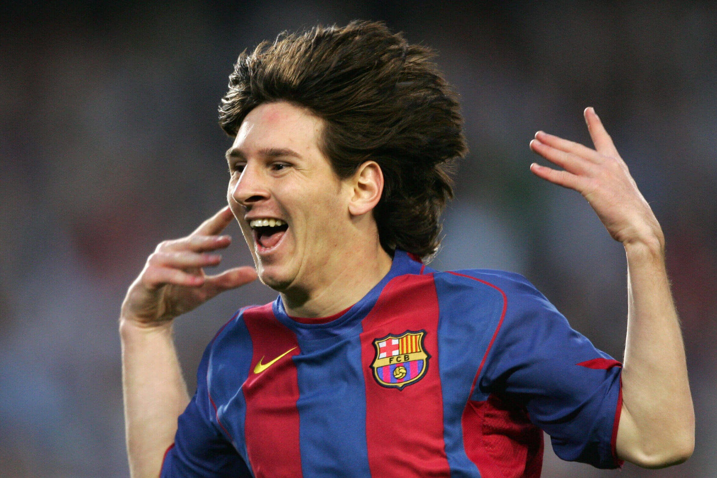 Messi hizo su debut en Barcelona en 2004 y anotó 672 goles para el club en 778 partidos antes de partir en 2021 (Lluis Gene/AFP vía Getty Images)