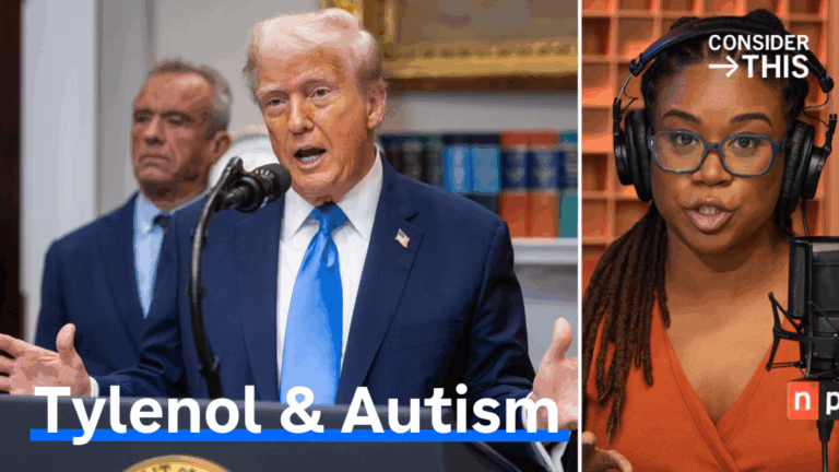 Trump and scientists disagree on Tylenol and autism. Who do Americans believe? : NPR
