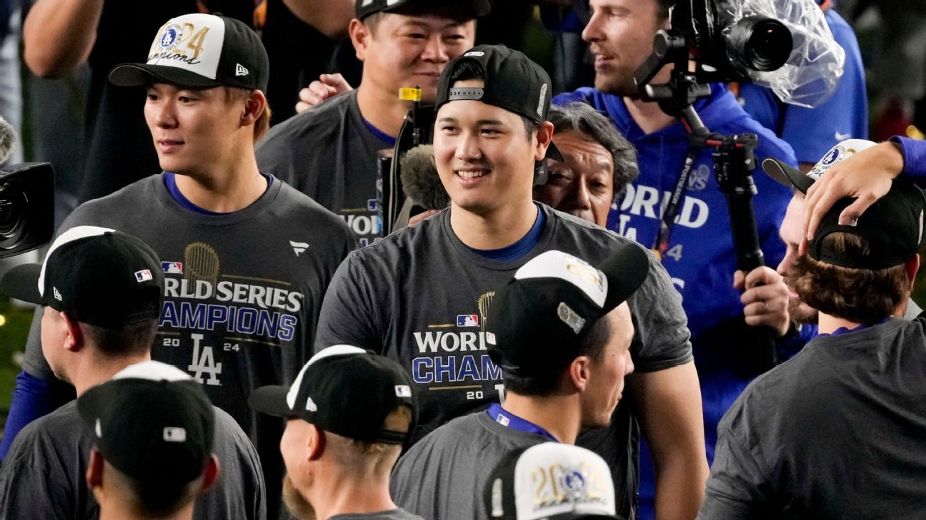 Japón celebra cuando Ohtani y Yamamoto de los Dodgers ganan la Serie Mundial