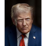 La Casa Blanca revela el nuevo retrato oficial del presidente Trump: NPR
