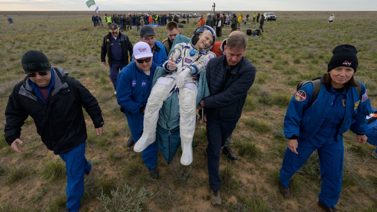 La nave espacial MS-26 Soyuz trae la NASA, los astronautas rusos de regreso a la Tierra | Noticias espaciales