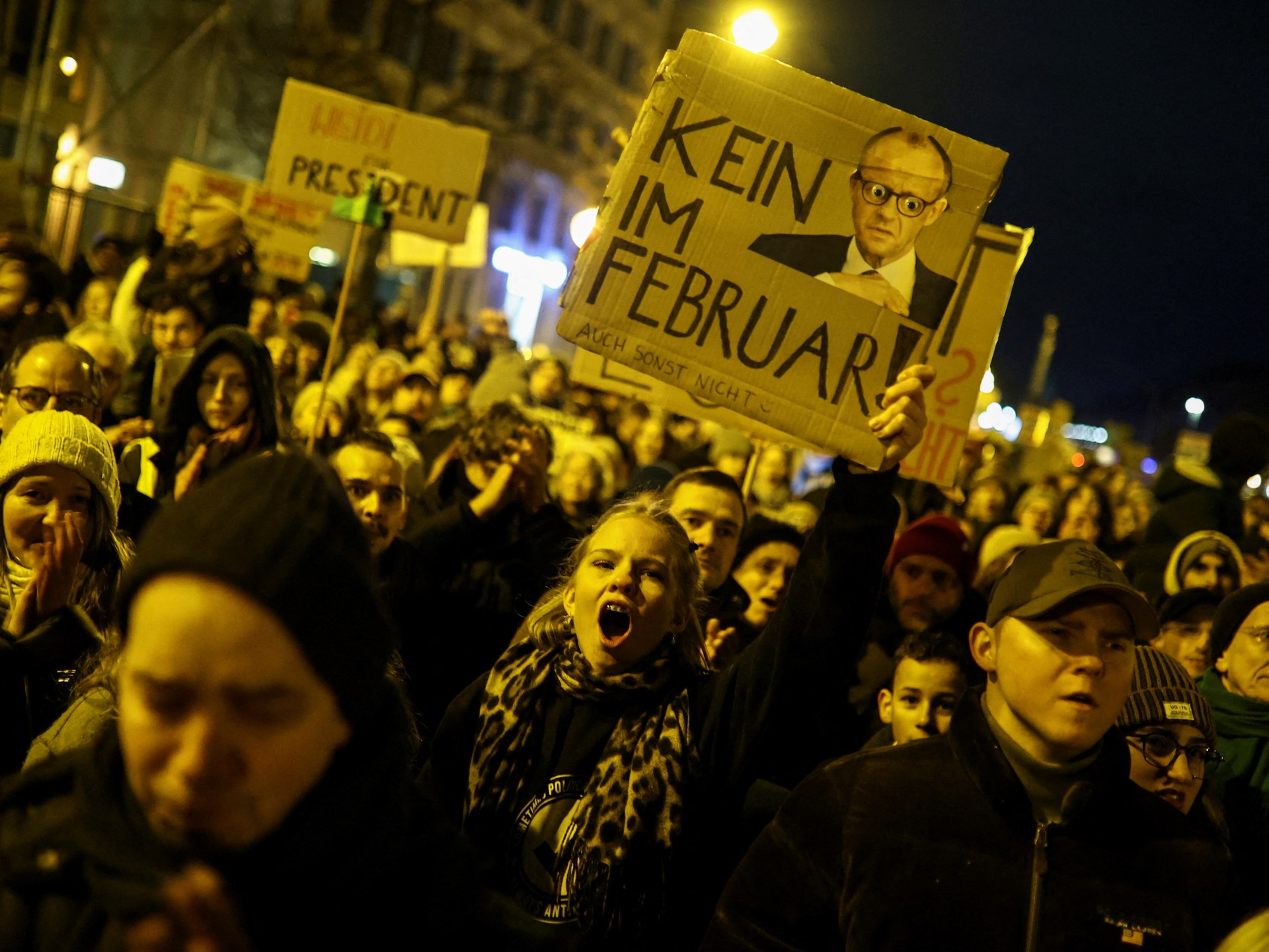 Los alemanes protestan por la cooperación conservadora con el extremo derecho en la migración | Noticias de protesta