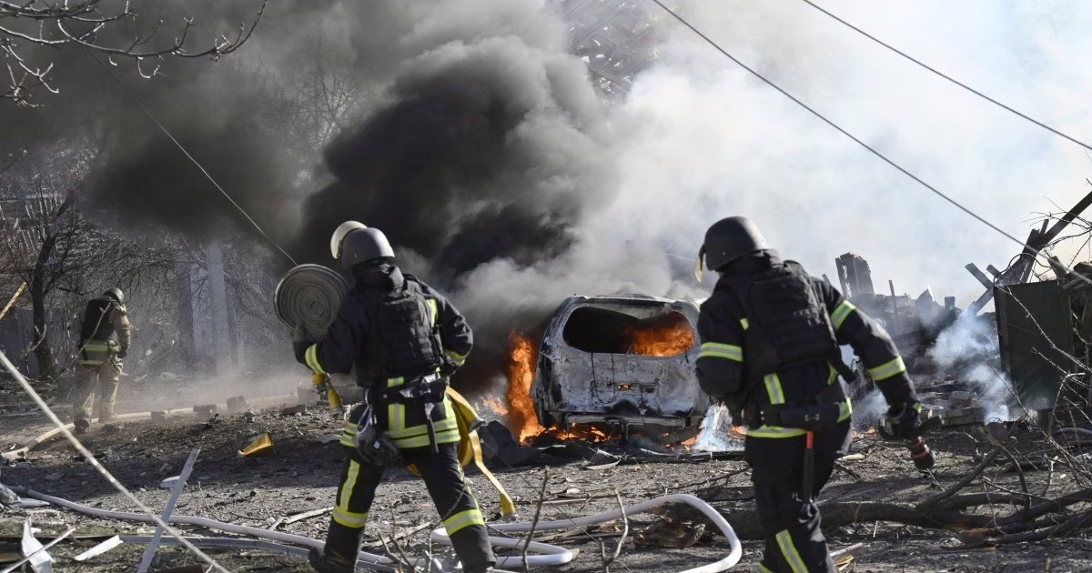 Los drones rusos llegaron a la planta de Ucrania, dejando a los residentes en el frío | Noticias de la guerra rusa-Ucrania