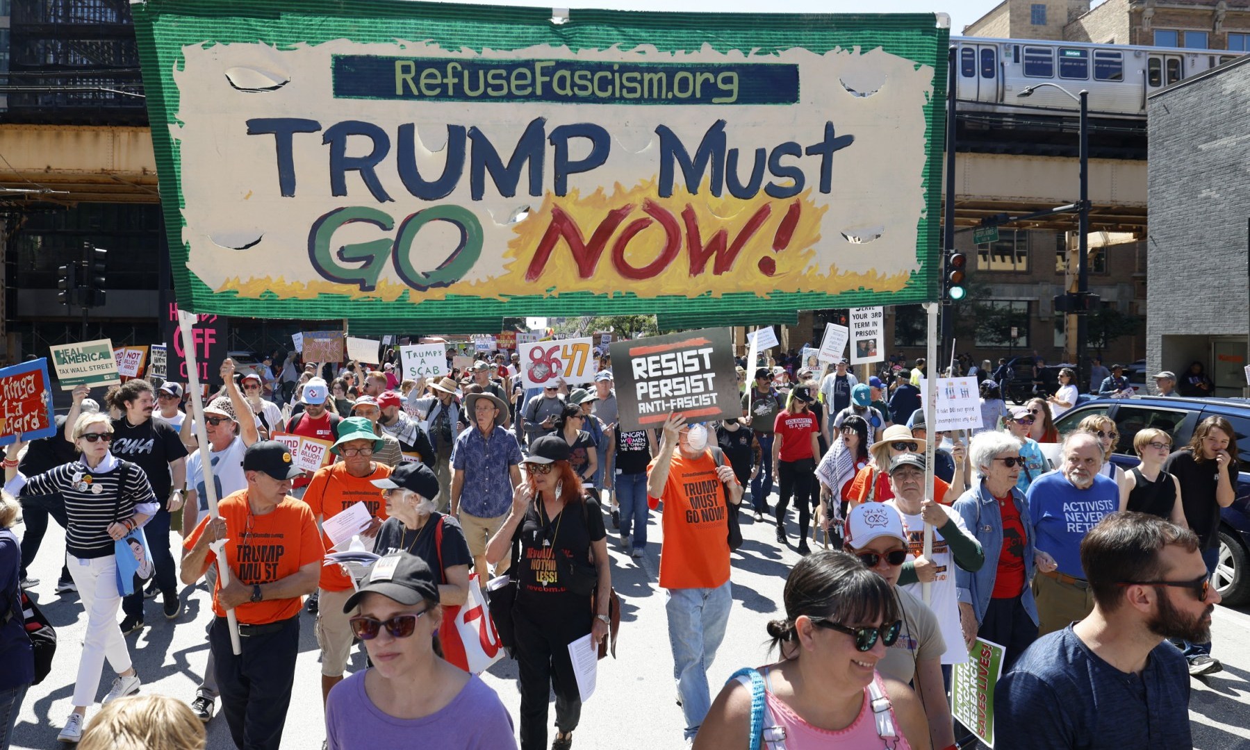 Más de 1,000 manifestaciones del Día del Trabajo se mantuvieron en nosotros para protestar contra Trump | Noticias de Donald Trump