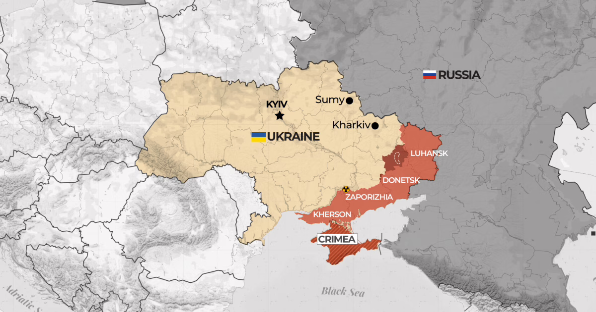 Reunión de Trump-Putin: ¿Cuánto territorio controla Rusia en Ucrania? | Noticias de la guerra rusa-Ucrania