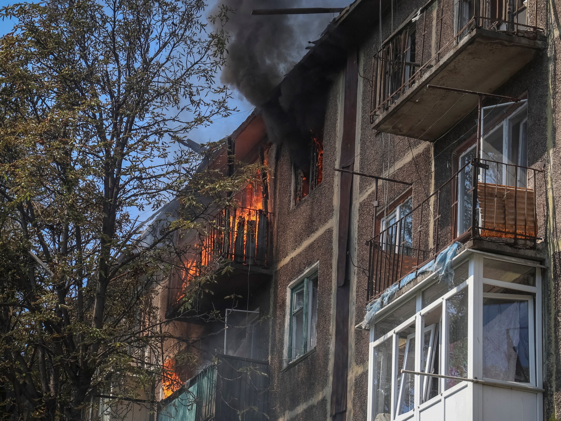 Ucrania dice que ha llegado a la refinería de petróleo rusa en intercambios de drones; Las principales conversaciones aparecen | Noticias de la guerra rusa-Ucrania