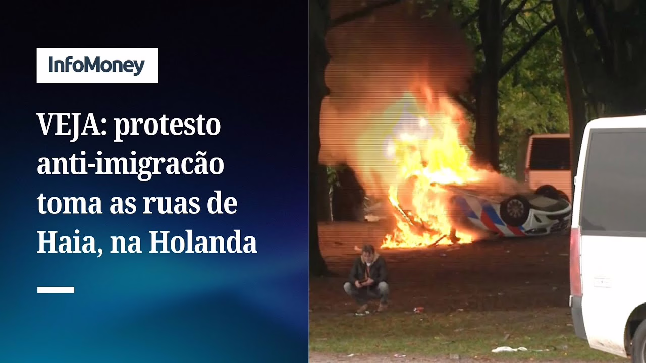 policia holandesa usa gases lacrimogenos y canones de agua contra violentos antimigrantes en la haya 30 arrestados urgente crisis politica mundodaily jpg